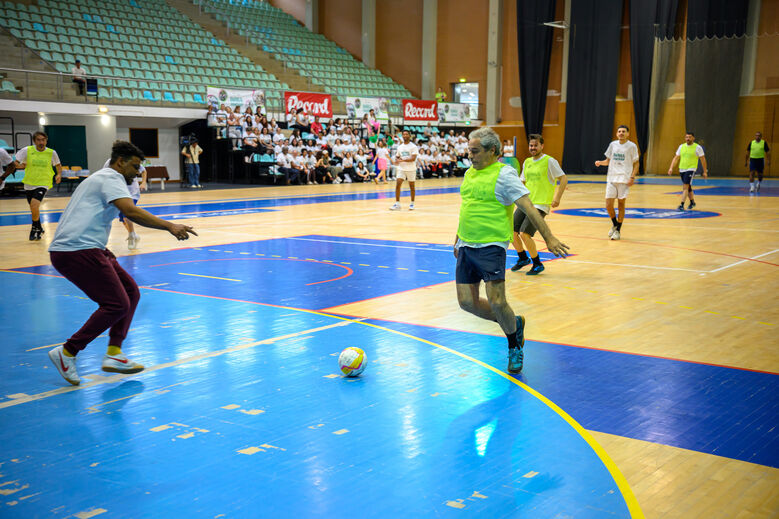 Dos mais novos aos mais velhos, houve futsal de qualidade nas Olaias