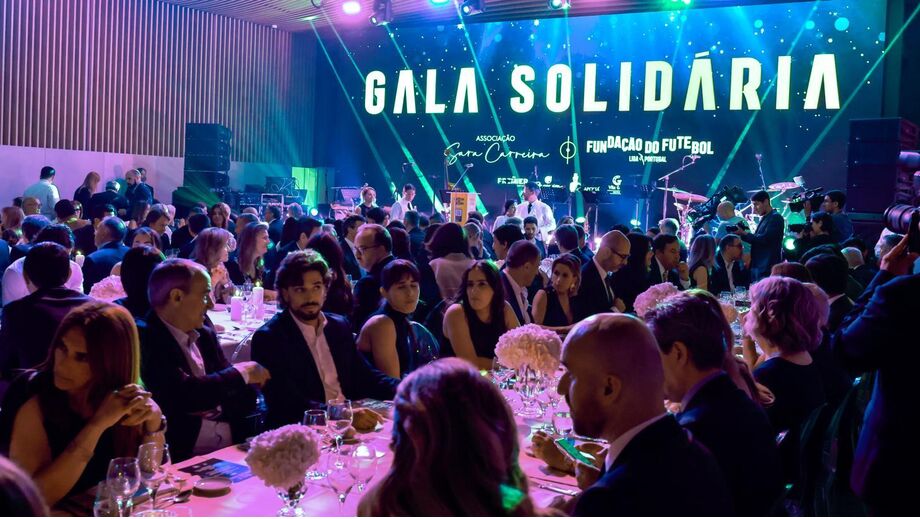 Gala solidária decorreu na Arena Liga Portugal