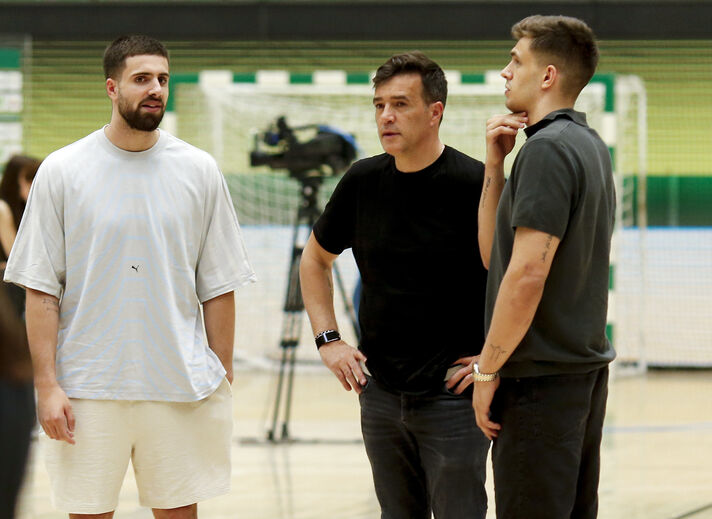 Martim, Ricardo e Kiko Costa