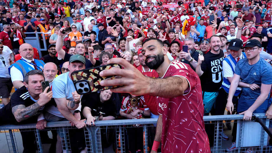 Salah despediu-se do Liverpool