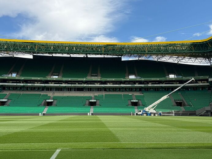 As obras em curso no Estádio José Alvalade
