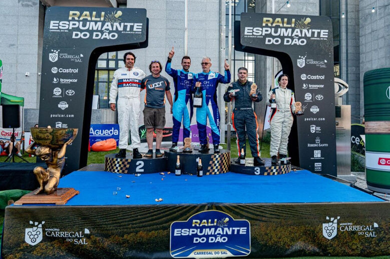 Armando Carvalho reforça a liderança do Campeonato do Centro de Ralis