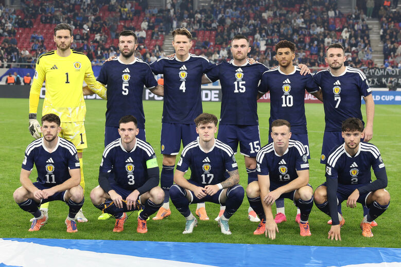 Equipa escocesa perfilada