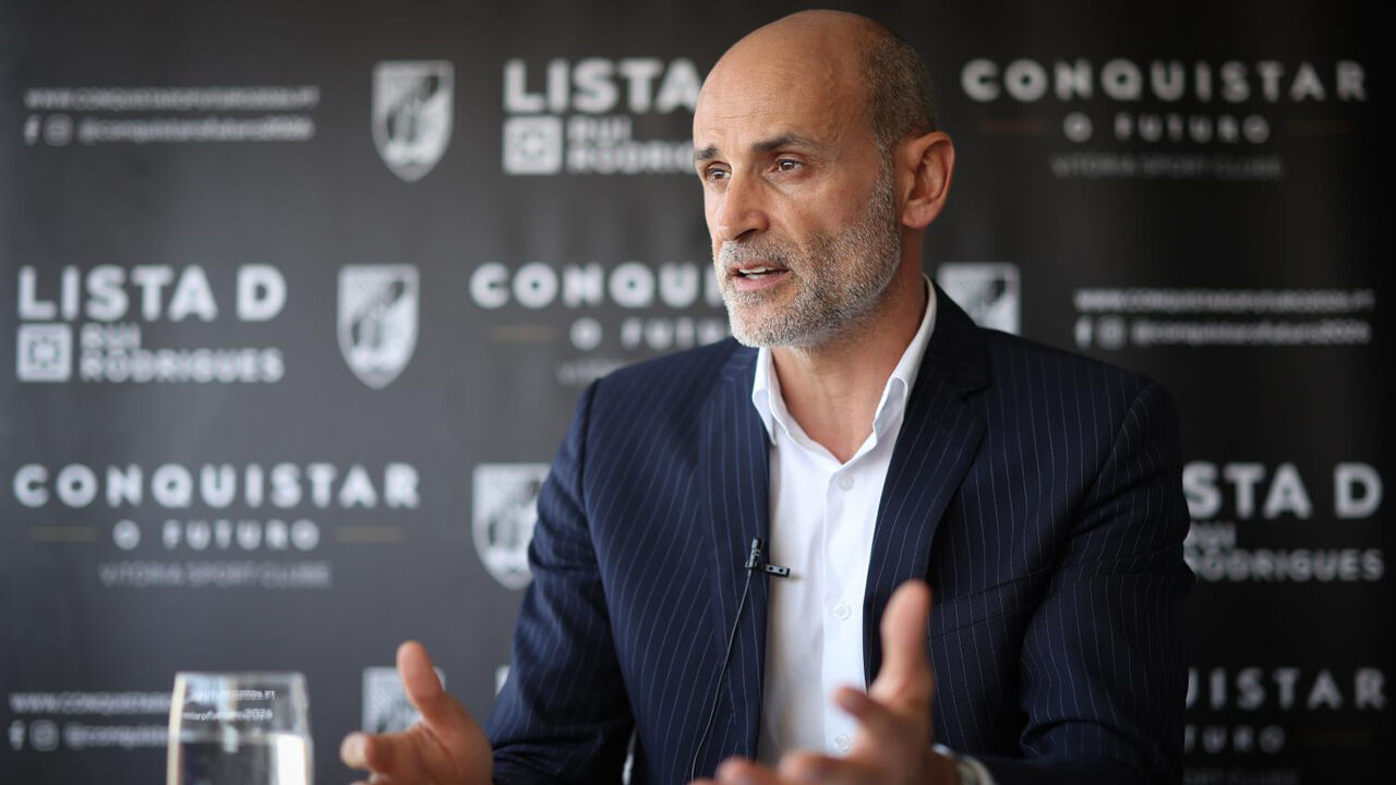 Rui Rodrigues é um dos candidatos à presidência do V. Guimarães