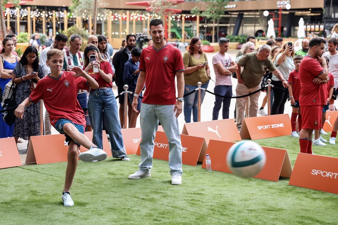 Diogo Dalot no evento