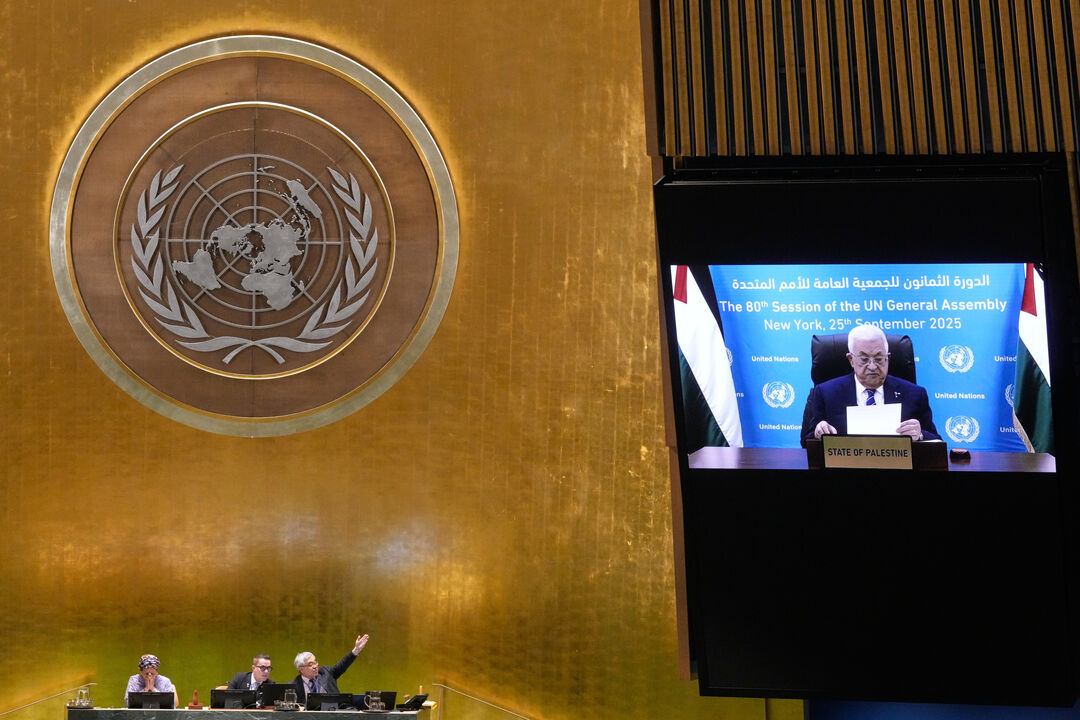 Sessão da Assembleia Geral da ONU, em Nova Iorque, 2025.
