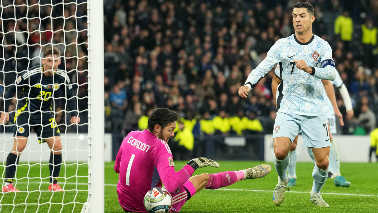 Só Gordon supera Ronaldo nos mais velhos no Mundial'2026