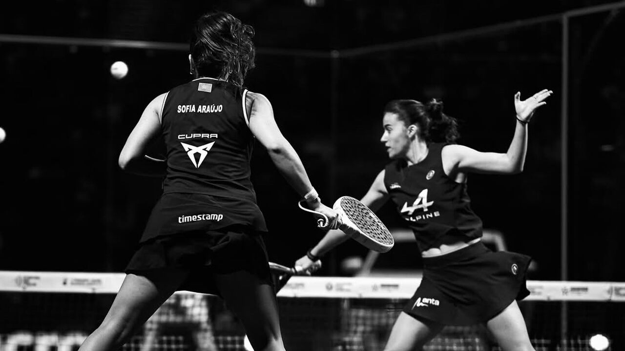 Sofia Araújo e Claudia Fernández avançam para os quartos-de-final em Roma