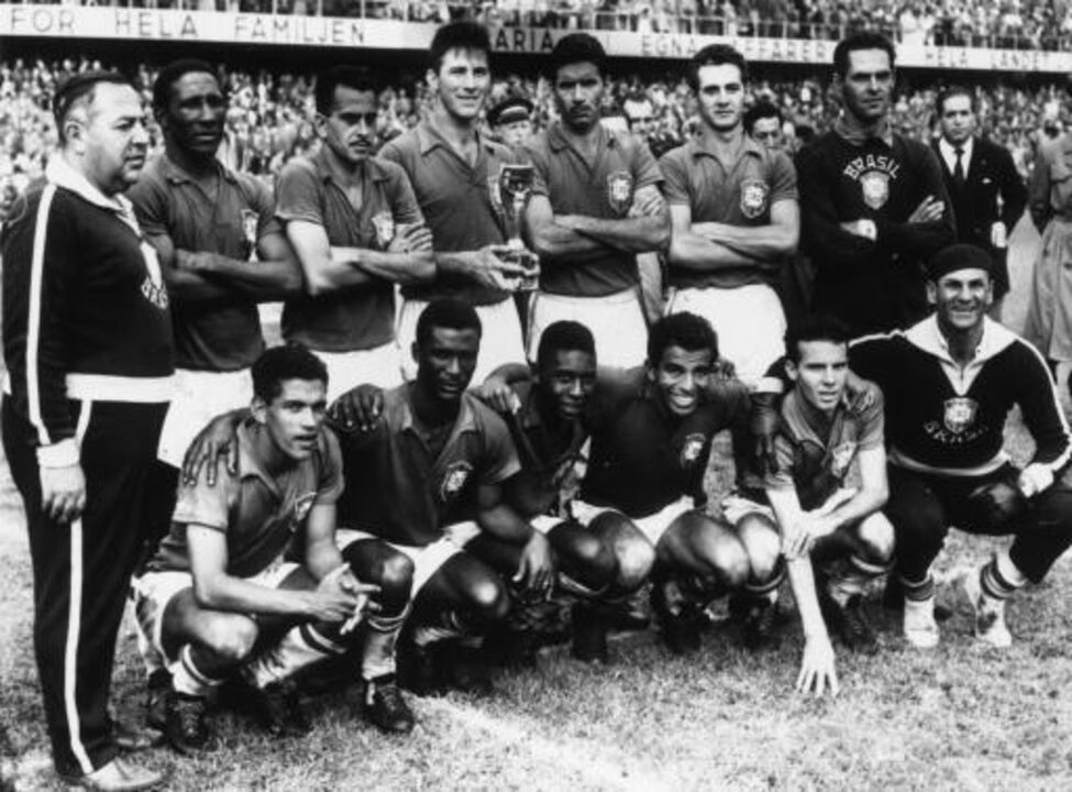 Brasil foi campeão do Mundo em 1958
