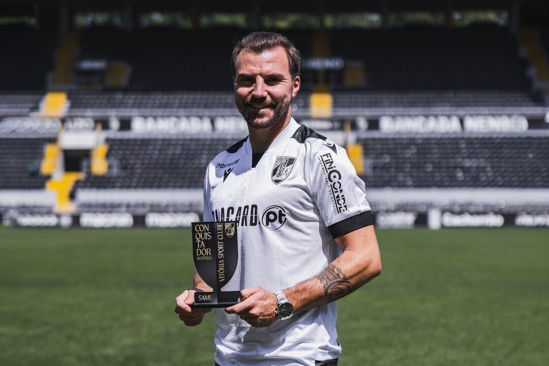 Samu premiado pelos adeptos do V. Guimarães