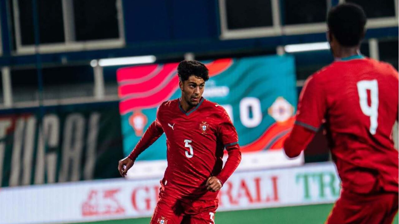 Eduardo Felicíssimo estreou-se pelos sub-21