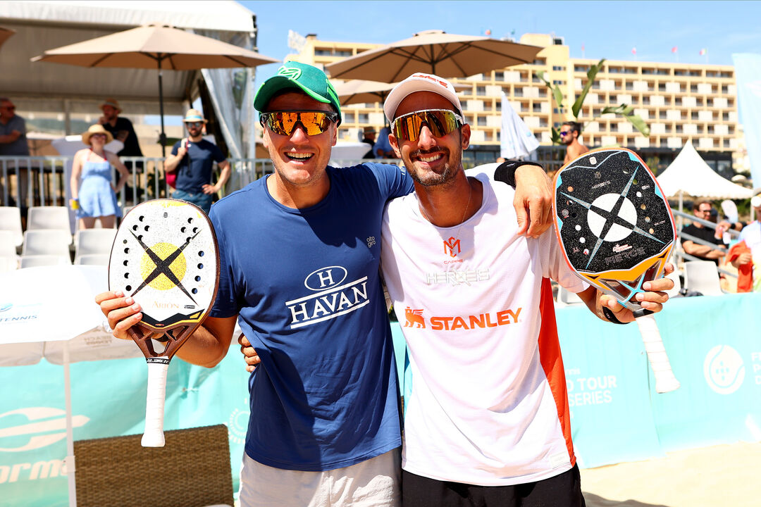 Andre Baran e Michele Cappelletti vencem a Sand Series de pares masculinos
