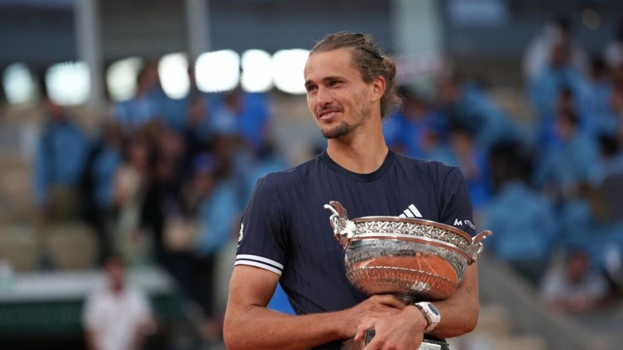 Zverev celebrou em Roland Garros