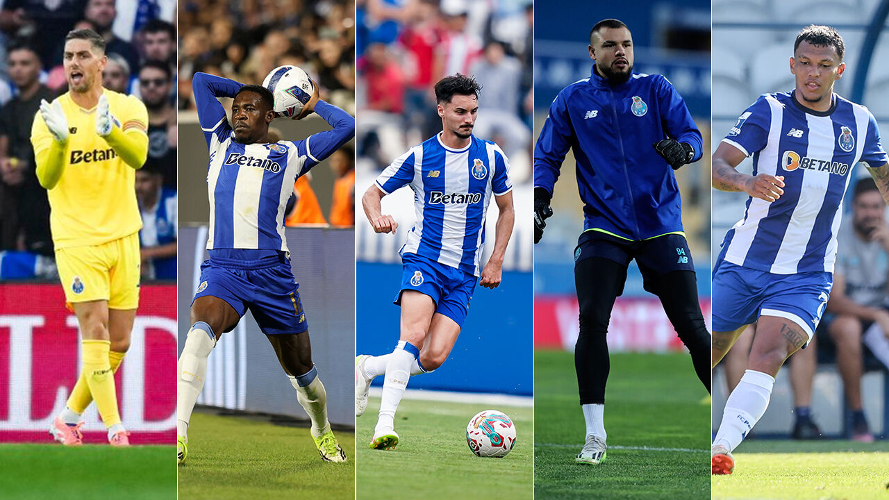 Cláudio Ramos, Zaidu, Eustáquio, Samuel Portugal e Veron são casos a resolver
