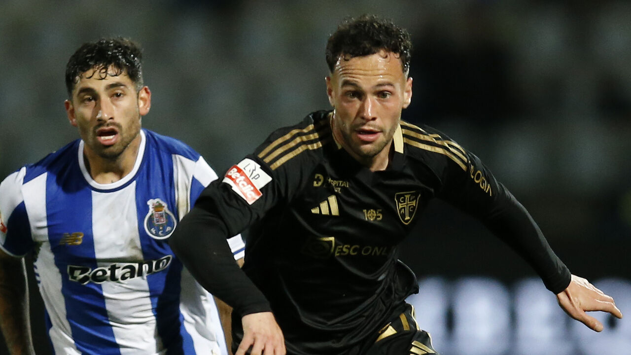 Tiago Morais em jogo diante do FC Porto