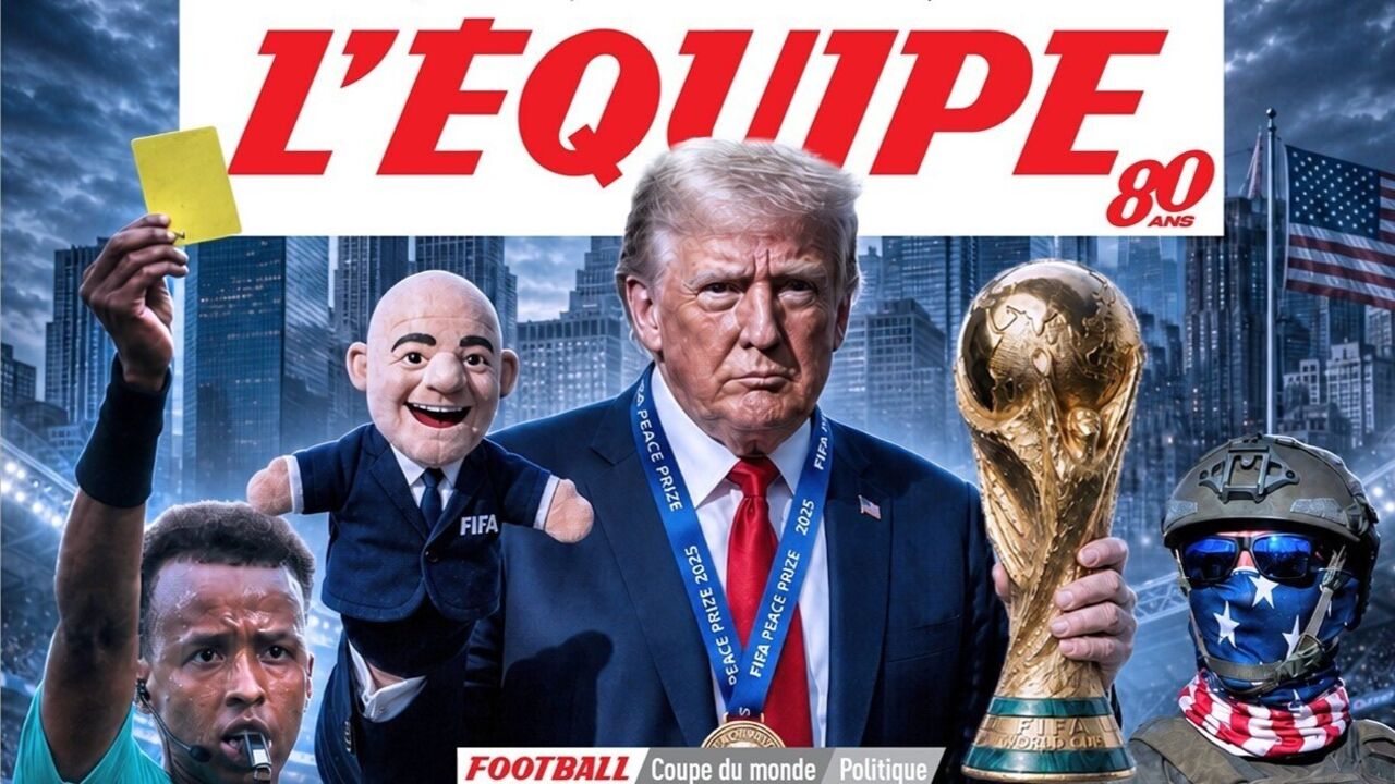 A manchete do 'L'Équipe' desta quarta-feira