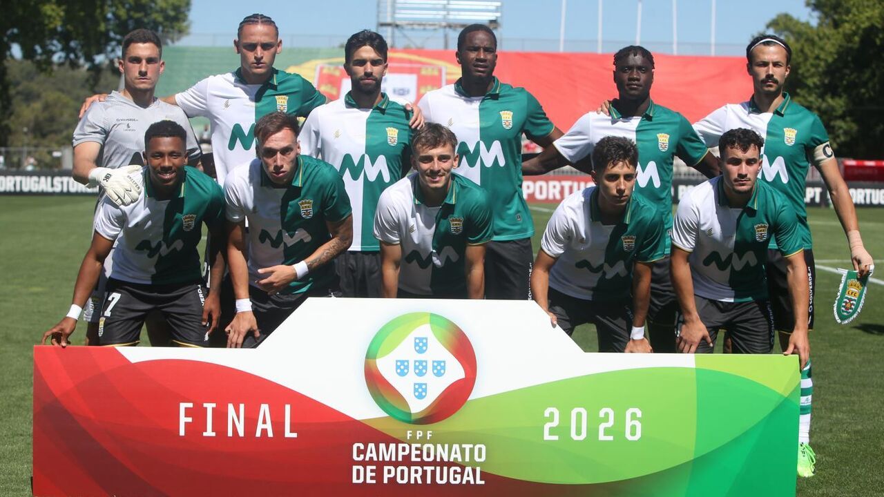 Leça, equipa final CP