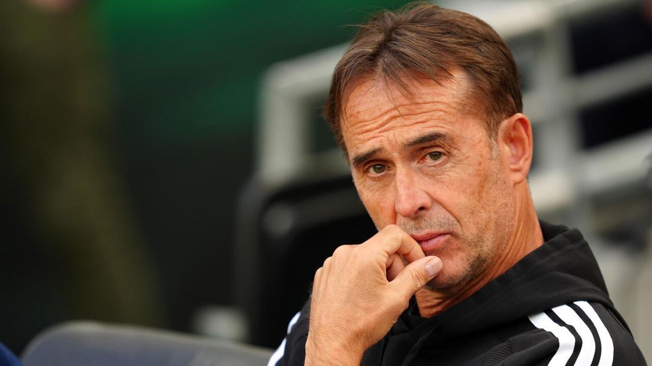 Julen Lopetegui, selecionador do Qatar