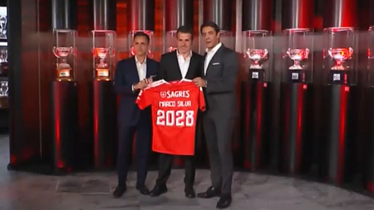 Marco Silva apresentado no Benfica