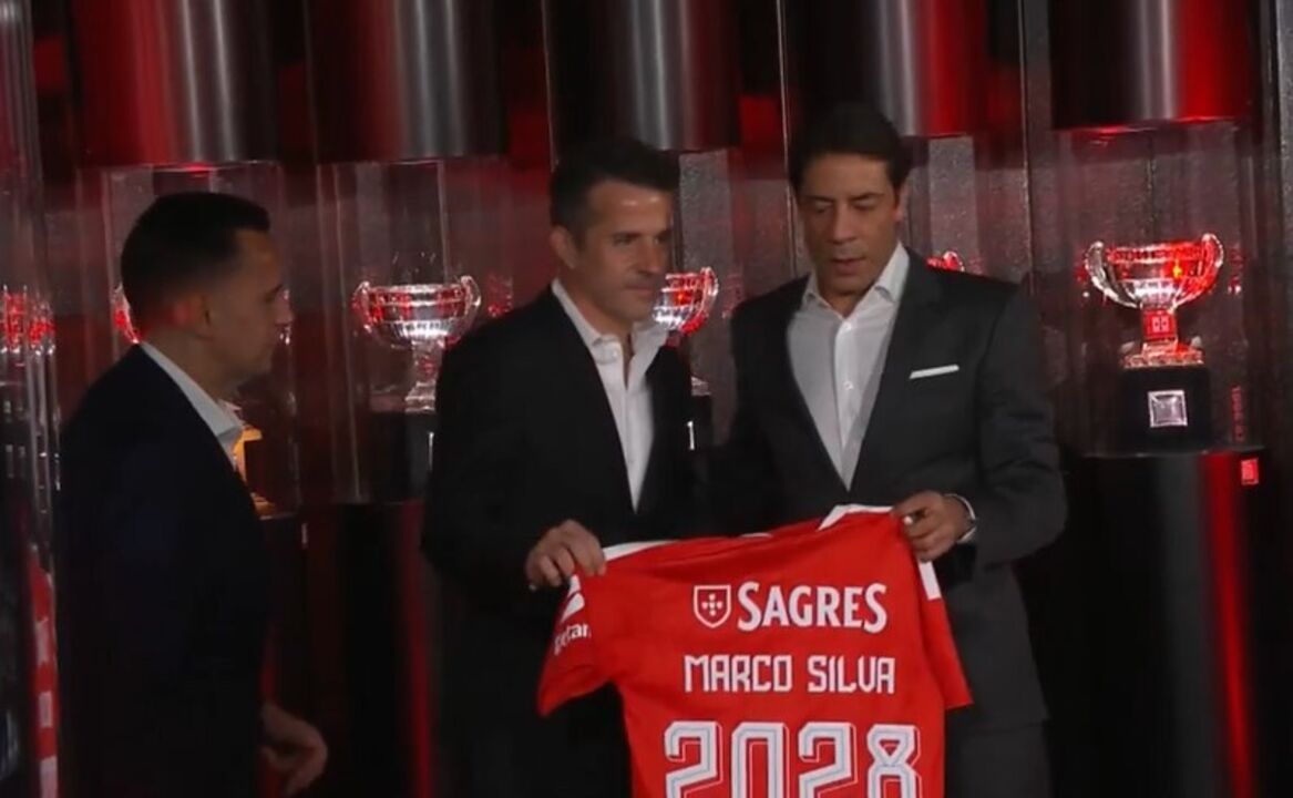 Marco Silva apresentado no Benfica