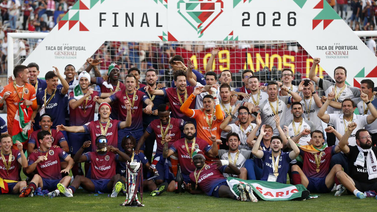 Torreense venceu o Sporting no Jamor e conquistou a Taça de Portugal