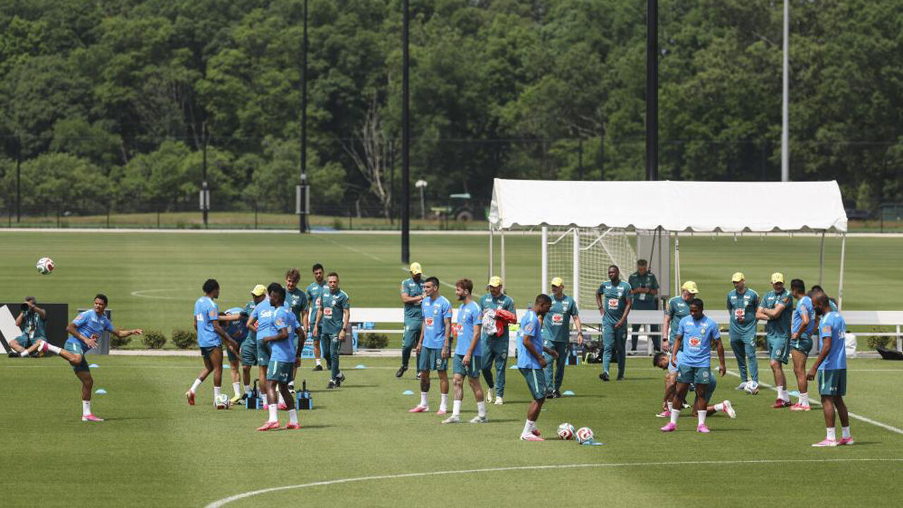 Seleção brasileira prepara a estreia no Mundial'2026