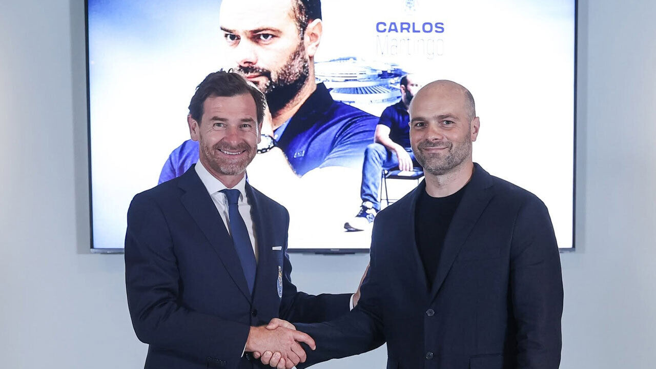 André Villas-Boas e Carlos Martingo