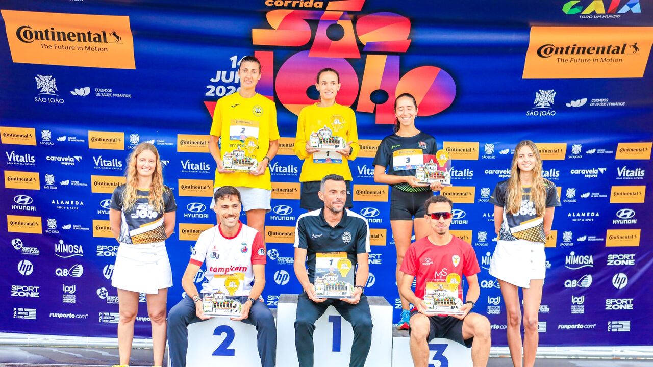 Susana Godinho Santos e Rui Pinto triunfam na Continental Corrida de São João