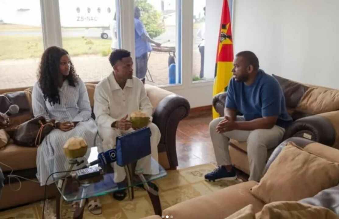 Catamo está a passar férias em Moçambique