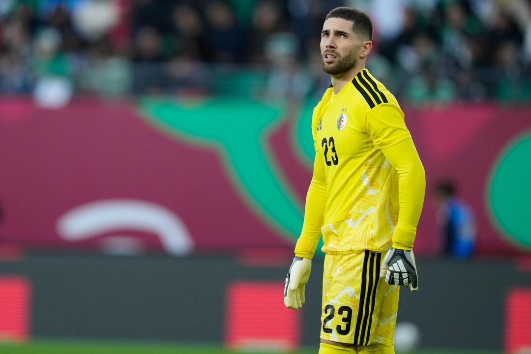 Luca Zidane é o dono da baliza da Argélia