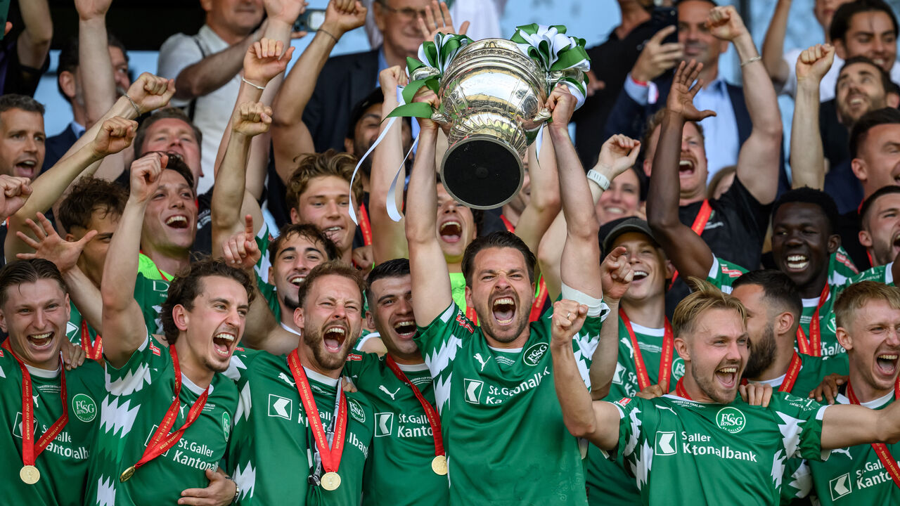 St. Gallen venceu a Taça da Suíça em 2025/26