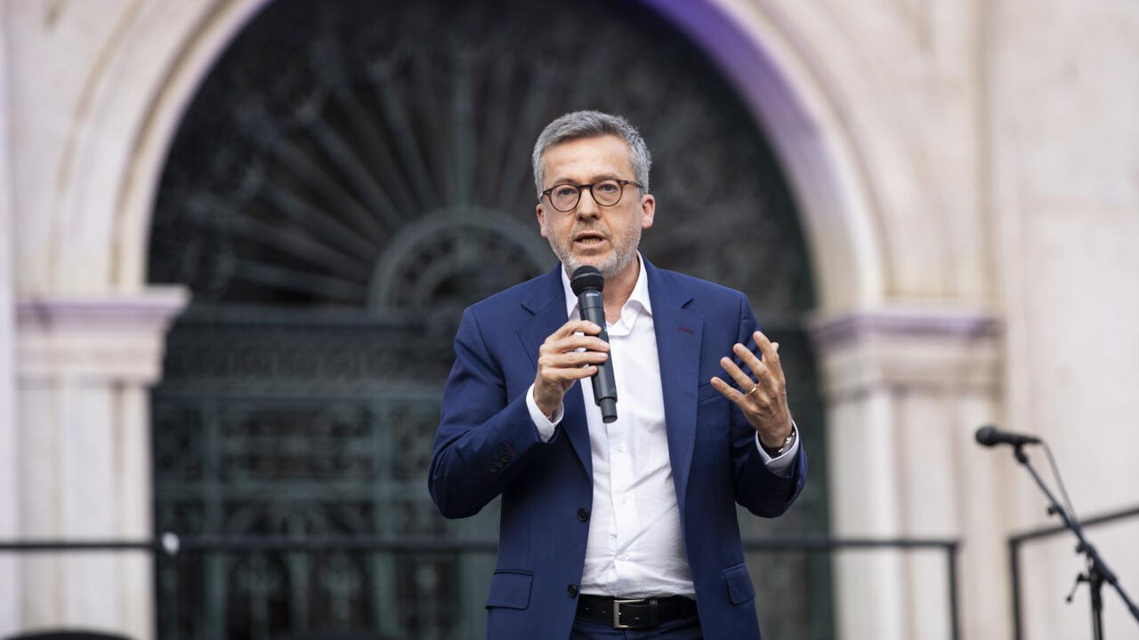 Carlos Moedas falou a Record ao intervalo do Portugal-RD Congo