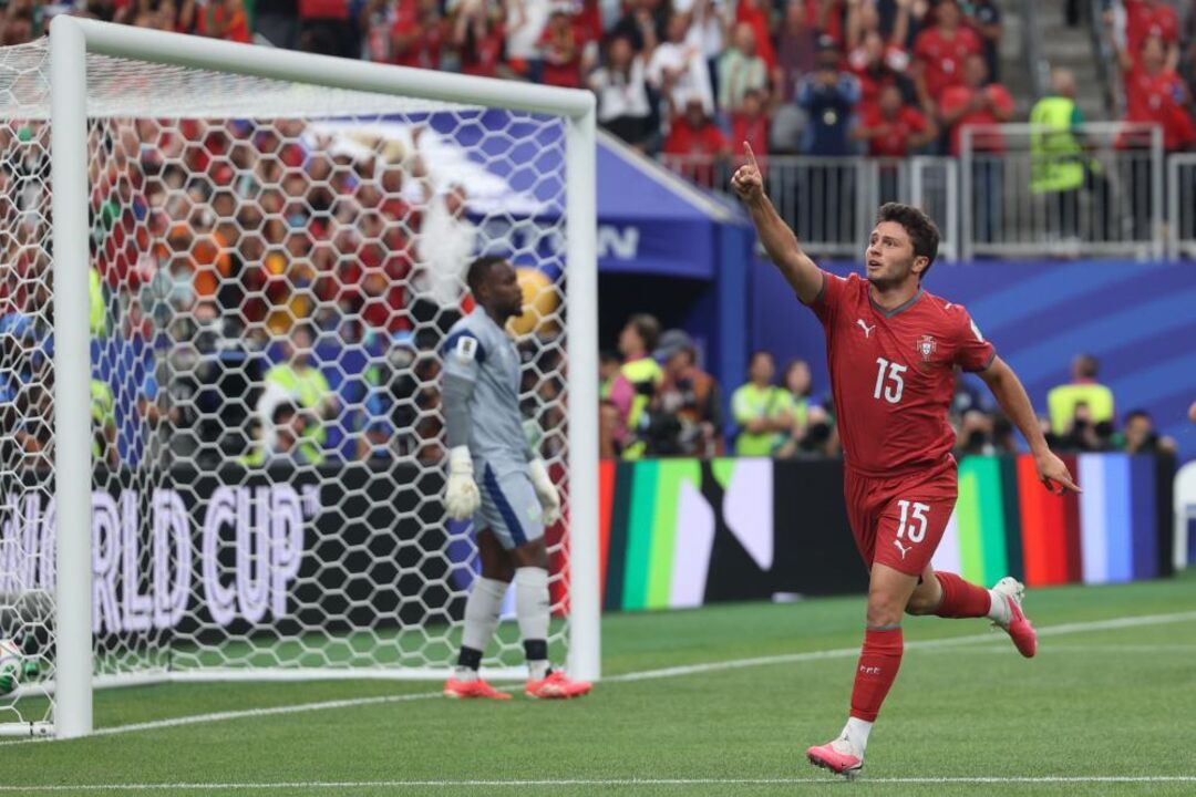 João Neves marcou o golo de Portugal