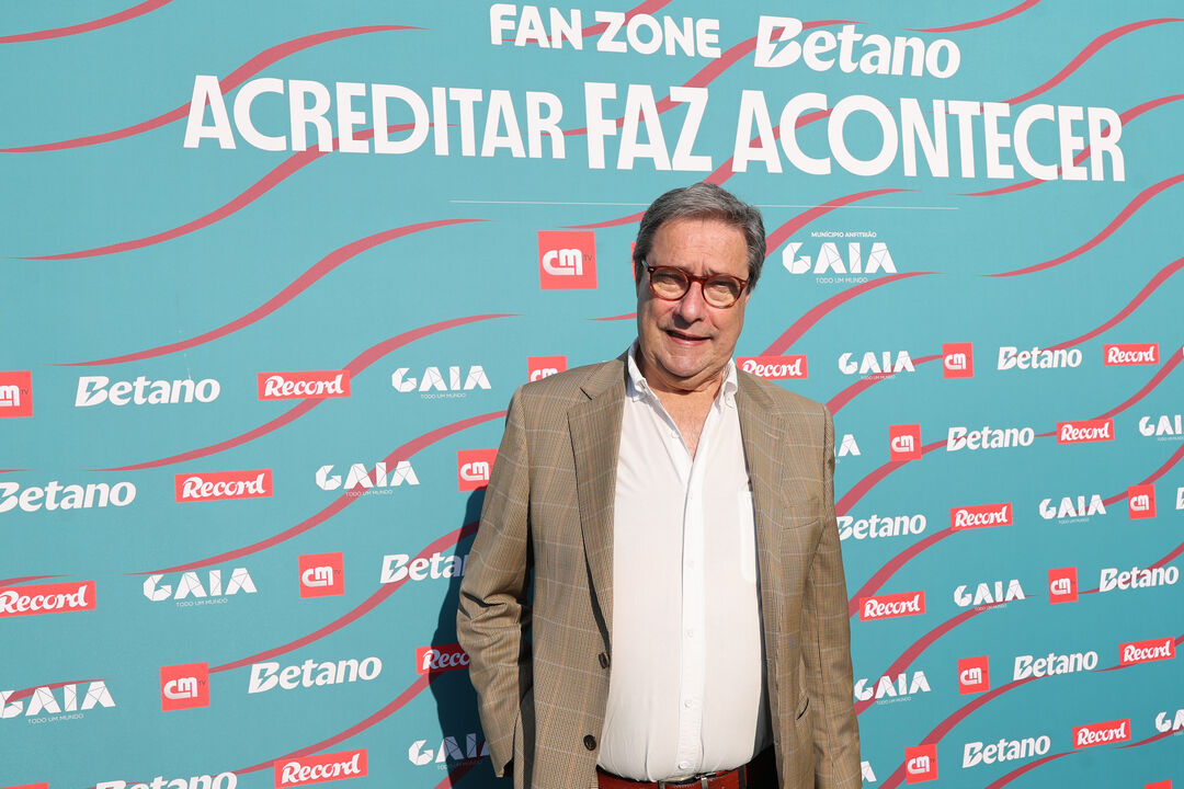 Manuel Queiroz na Fan Zone Betano