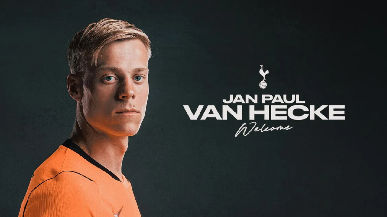 Van Hecke oficial no Tottenham