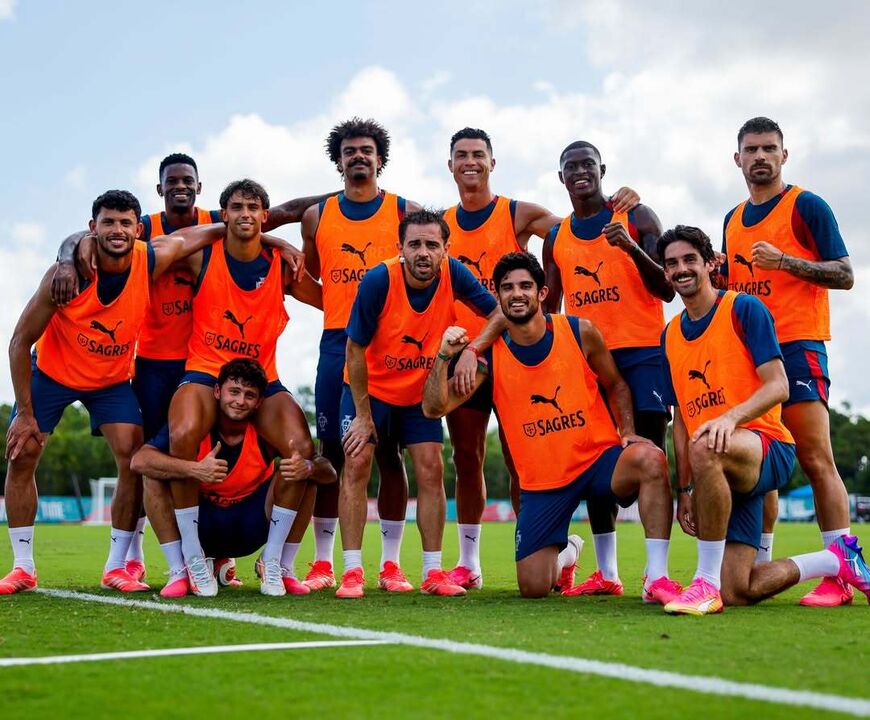 A imagem partilhada por Cristiano Ronaldo