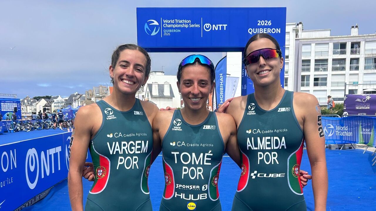 Mariana Vargem com Maria Tomé e Madalena Almeida 