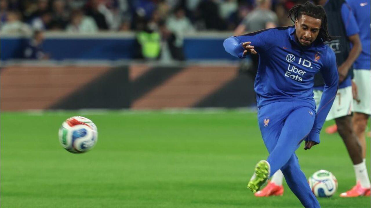 Olise ao serviço da seleção francesa