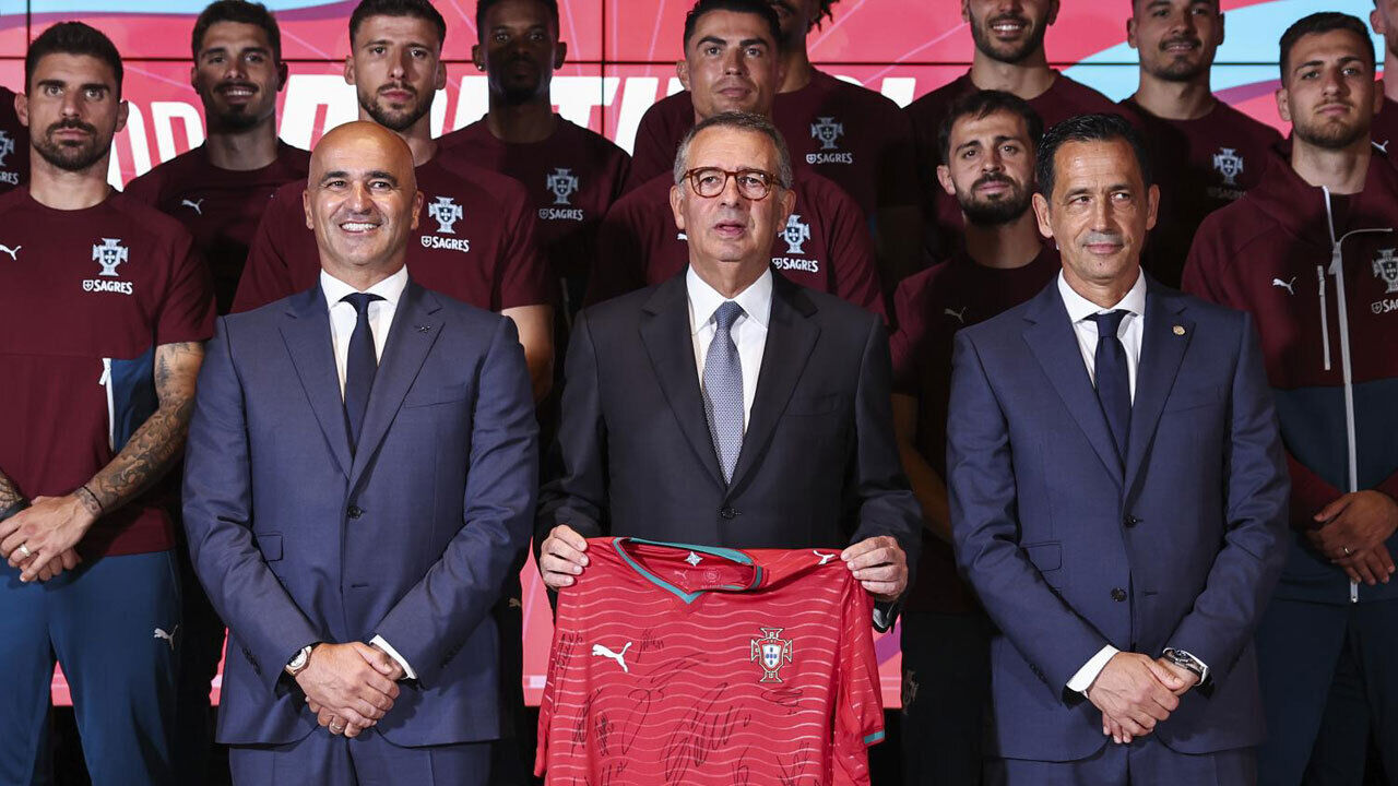 Roberto Martínez, António José Seguro e Pedro Proença 