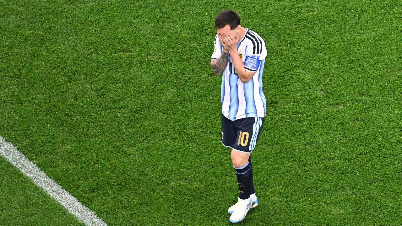 O desalento de Messi