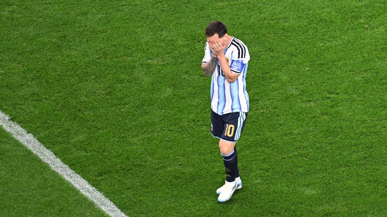 O desalento de Messi