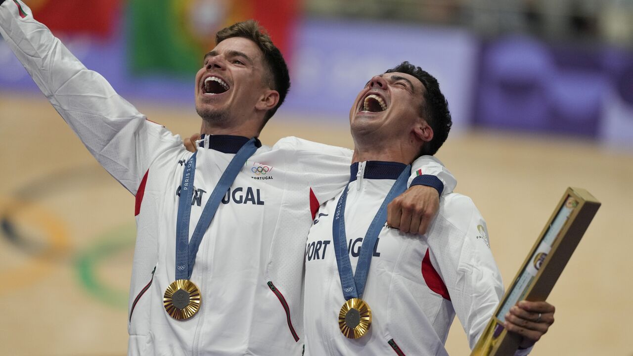 Iuri Leitão e Rui Oliveira conquistaram título olímpico em Paris