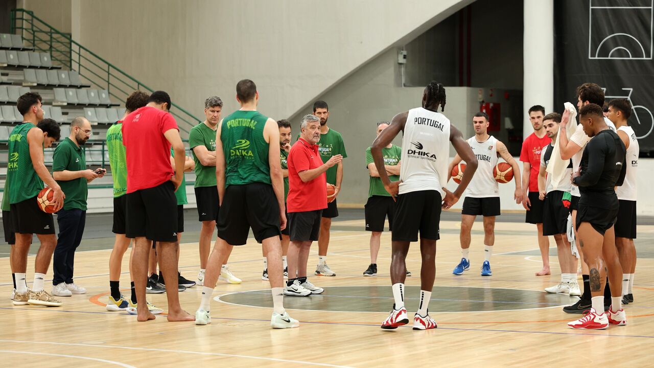 Seleção trabalha em Matosinhos