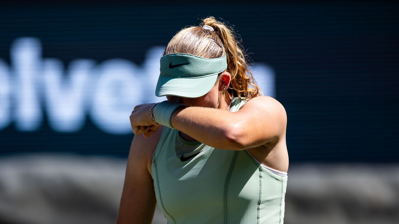 Andreeva, campeã de Roland Garros, perdeu