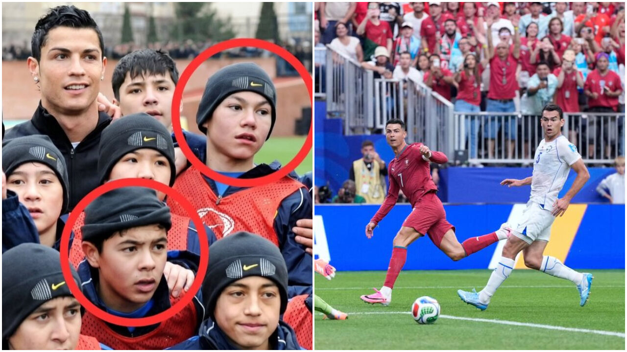 Cristiano Ronaldo reencontra dupla uzbeque... 17 anos depois