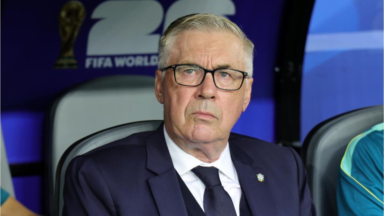 Carlo Ancelotti, selecionado do Brasil
