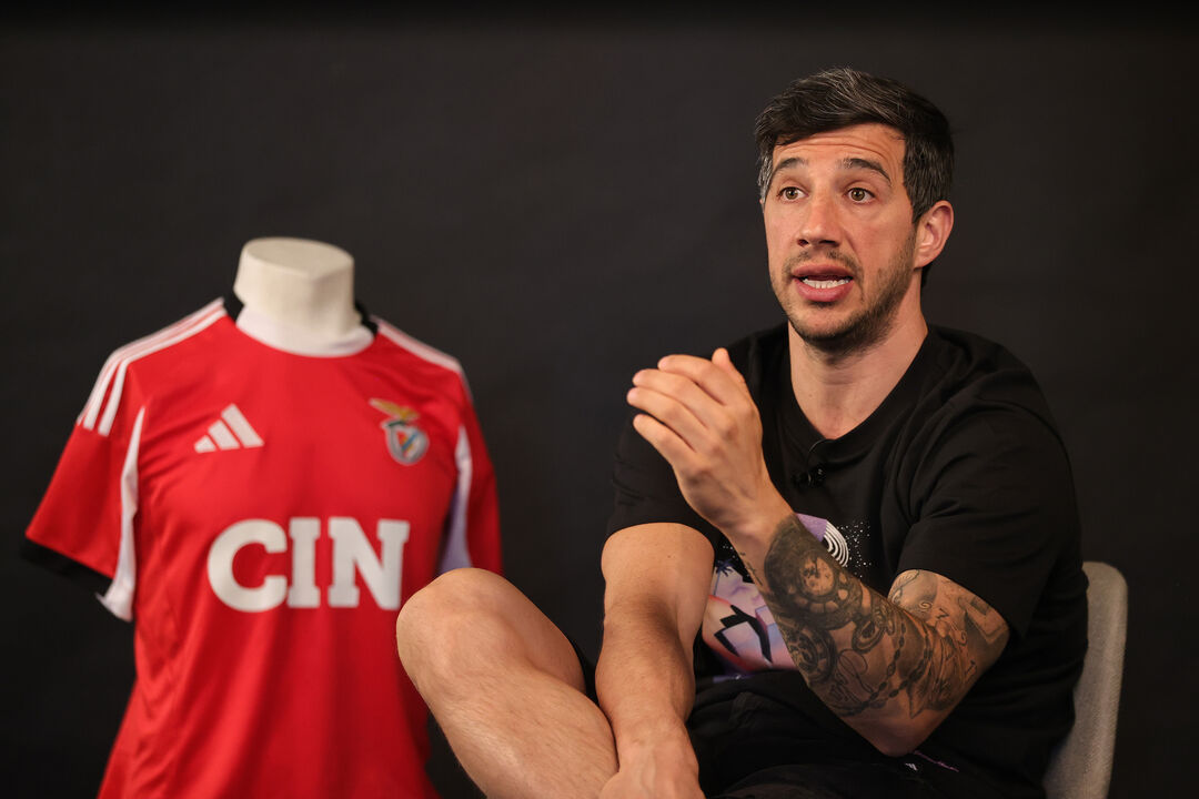 Lucas Ordoñez durante a entrevista