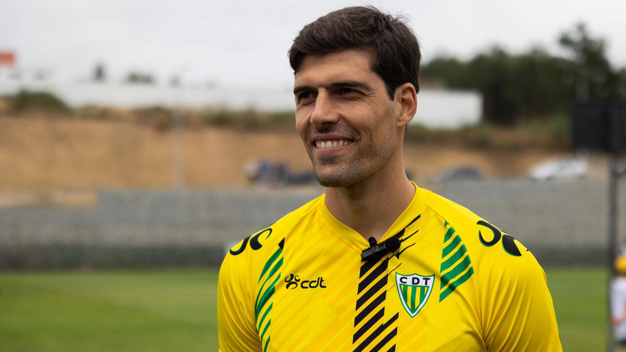 João Afonso renovou com o Tondela por mais uma temporada