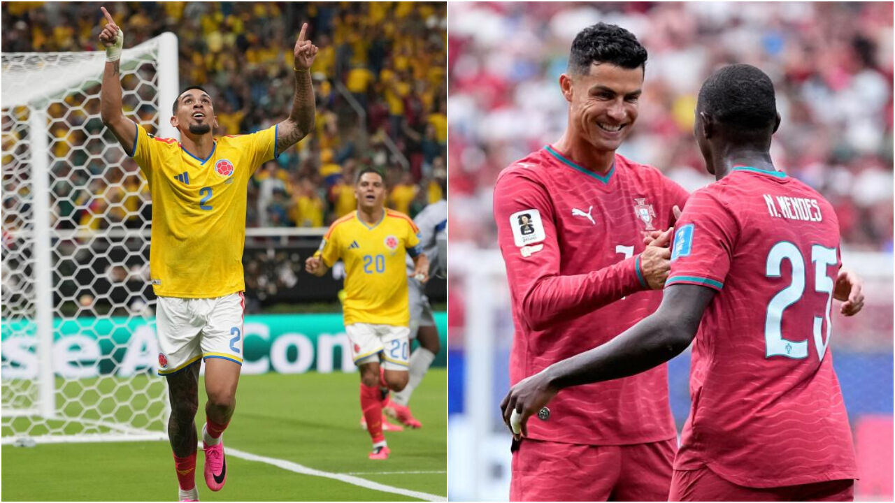 Colômbia e Portugal medem forças na última jornada da fase de grupos do Mundial