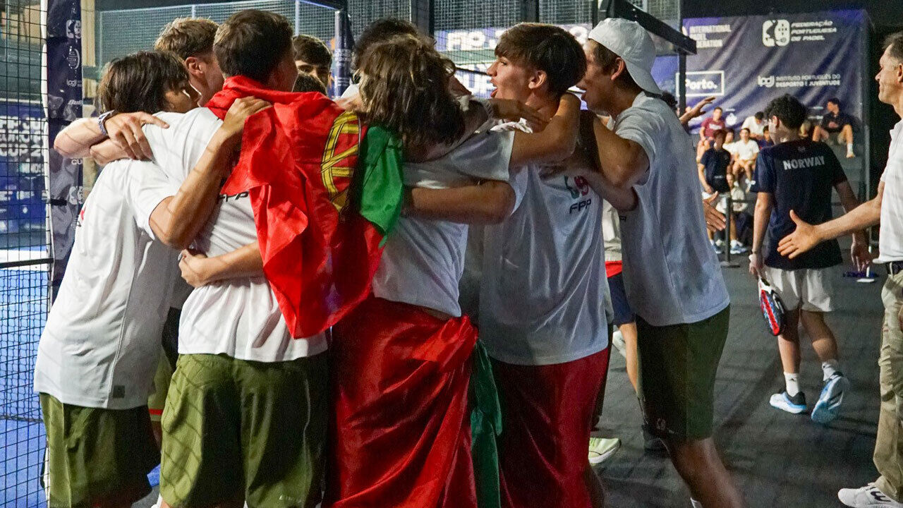 Portugal inicia com vitória a caminhada rumo à Final 8 do FIP Junior Euro Padel  Cup 2026 Mimosa